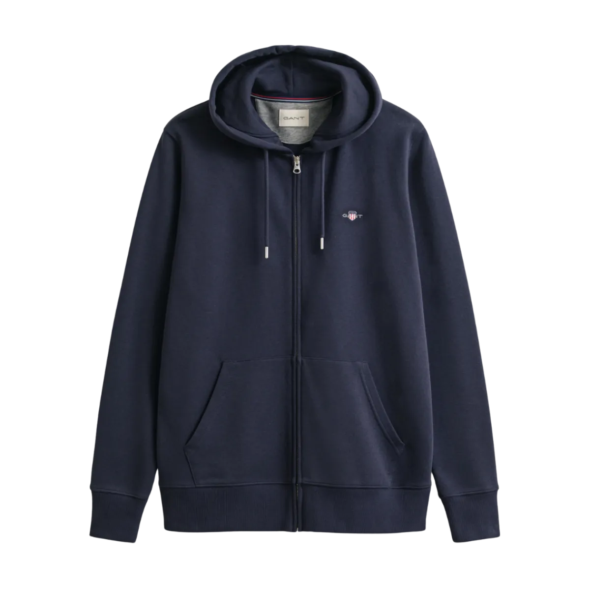 Online Gant hied Fu Zip Hoodie - Evening Bue