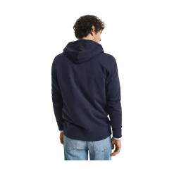 Online Gant hied Fu Zip Hoodie - Evening Bue