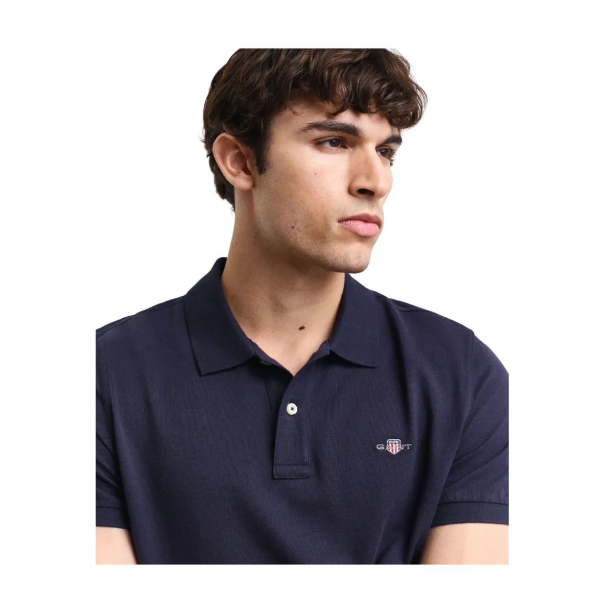 New Gant hied Pique Poo - Evening Bue