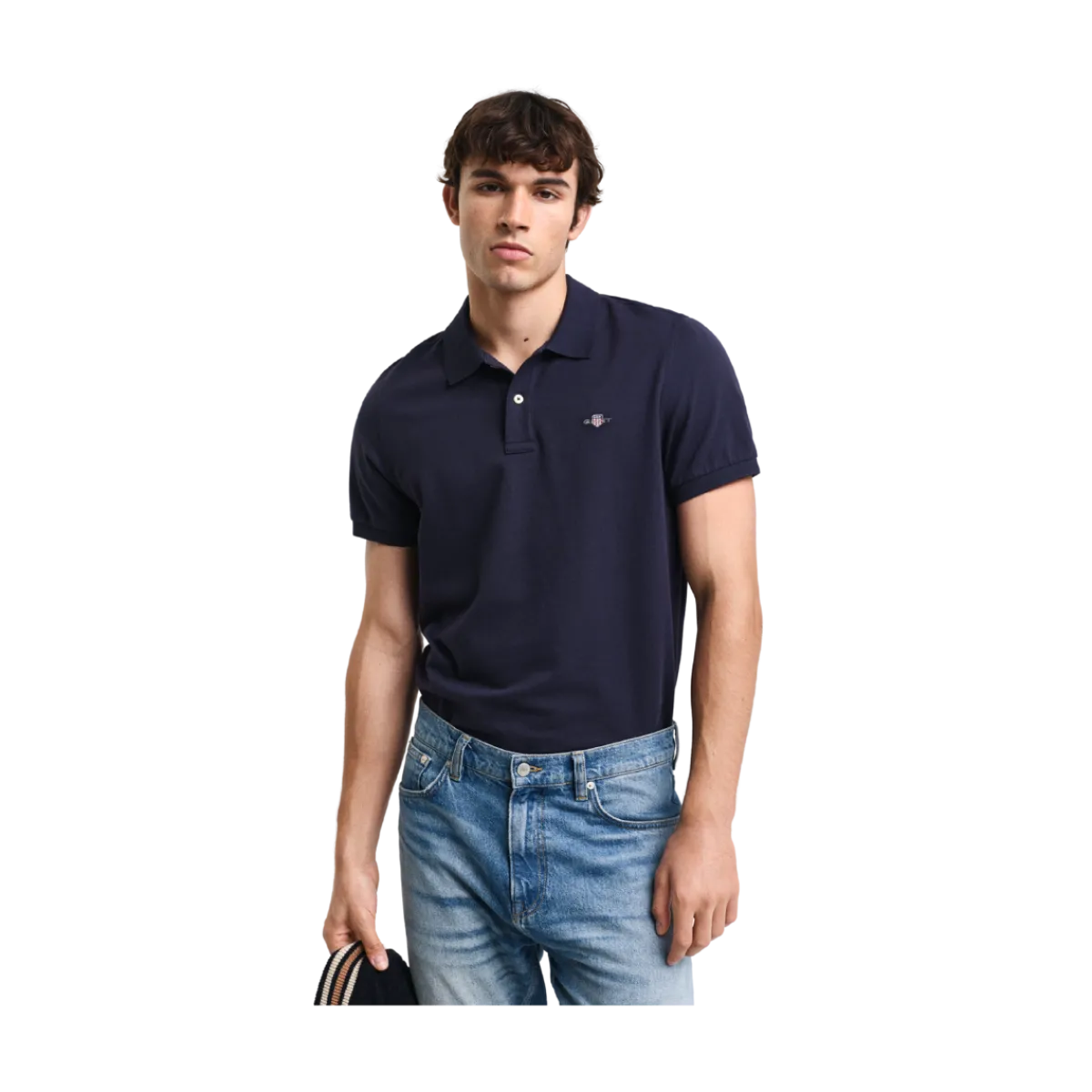 New Gant hied Pique Poo - Evening Bue