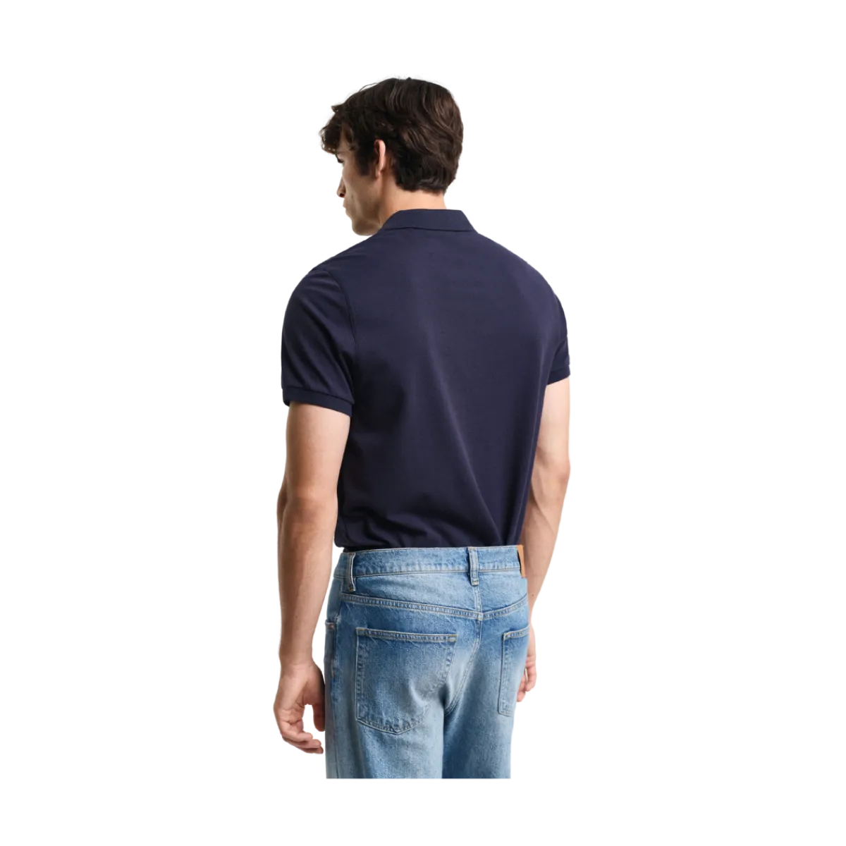 New Gant hied Pique Poo - Evening Bue