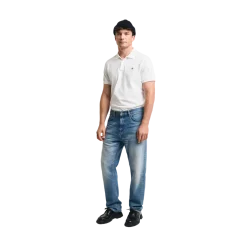 Outlet Gant hied Pique Poo - White