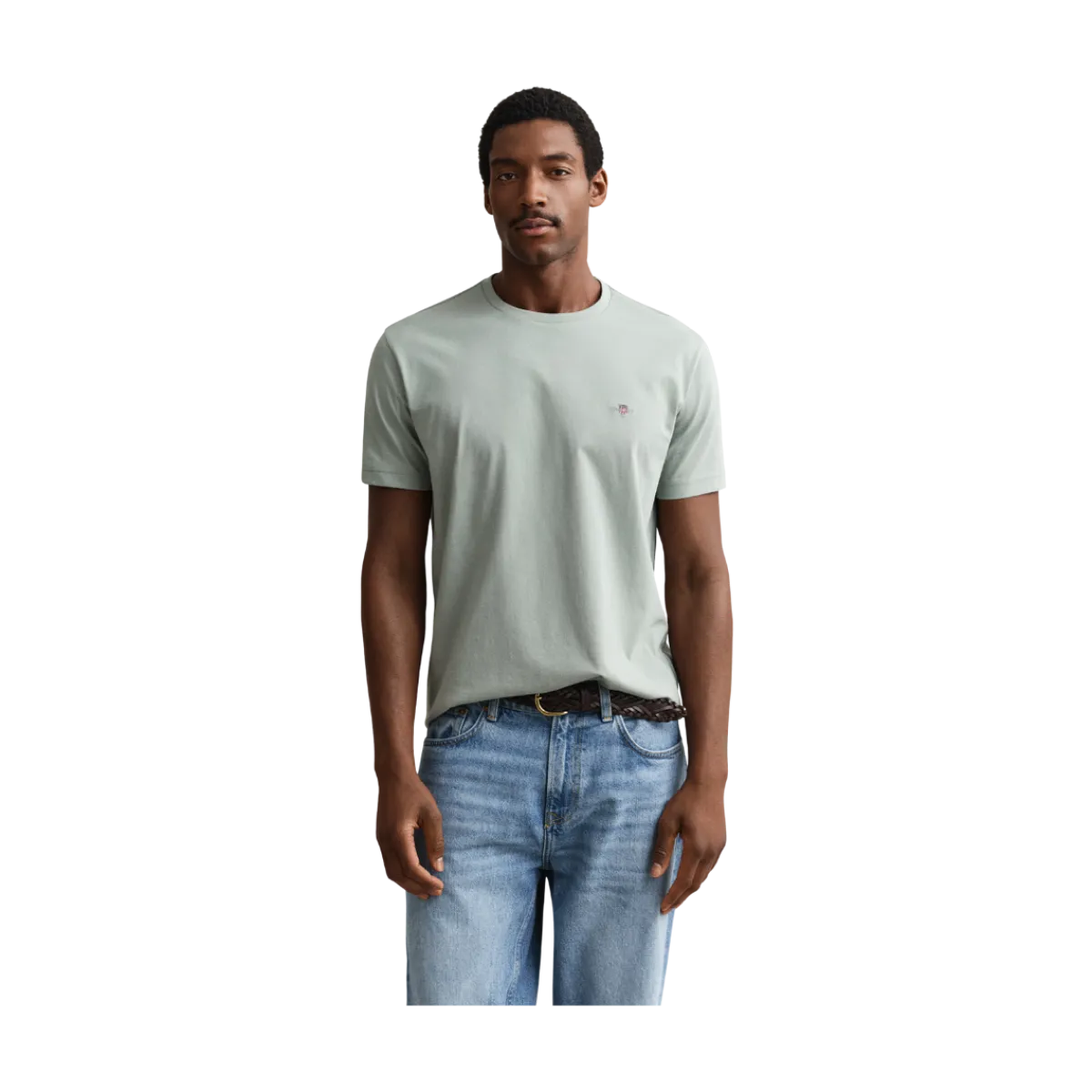 Gant hied T-hirt - Ceraic Grey