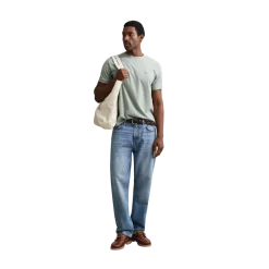 Gant hied T-hirt - Ceraic Grey