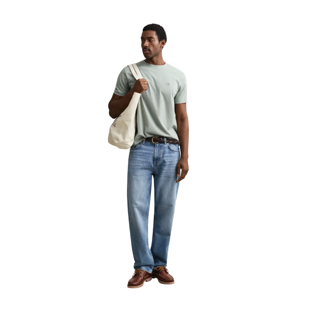 Gant hied T-hirt - Ceraic Grey