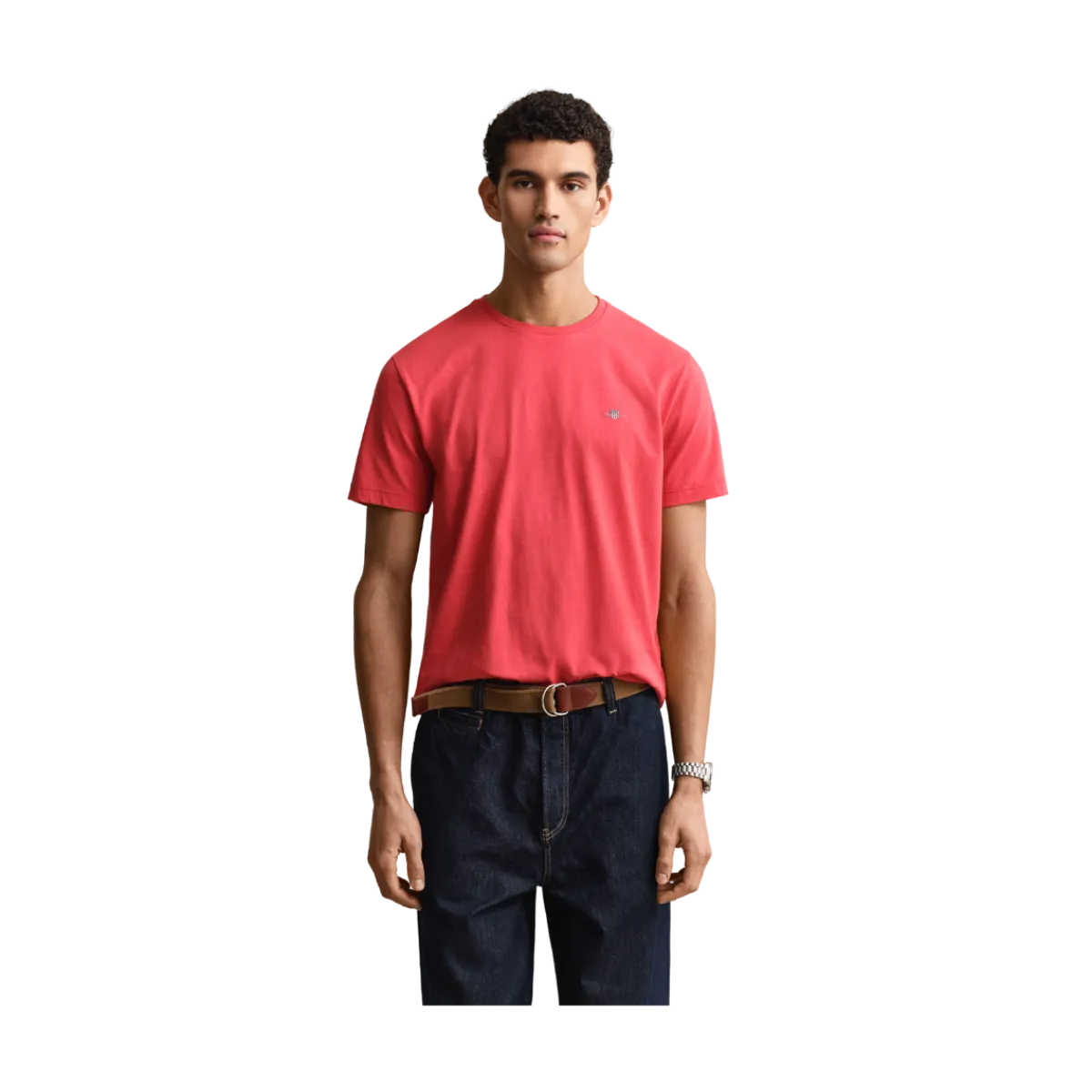 Outlet Gant hied T-hirt - Roe Red
