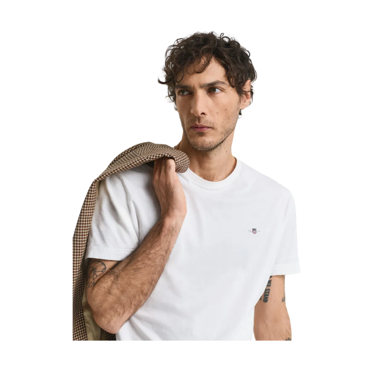 Discount Gant hied T-hirt - White