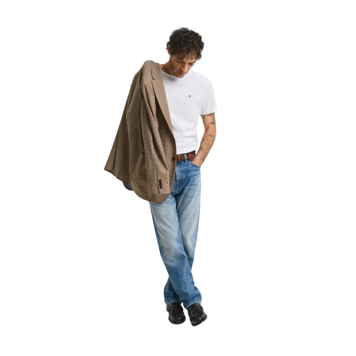 Discount Gant hied T-hirt - White