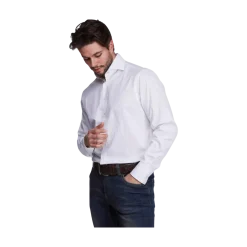 New Hansen & Jacob Shirt Dressed Wintwill - White