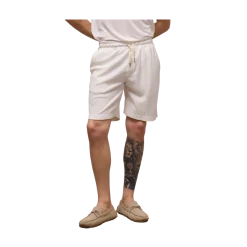 Clearance Wool & Co Shorts Costa Piatta - Panna