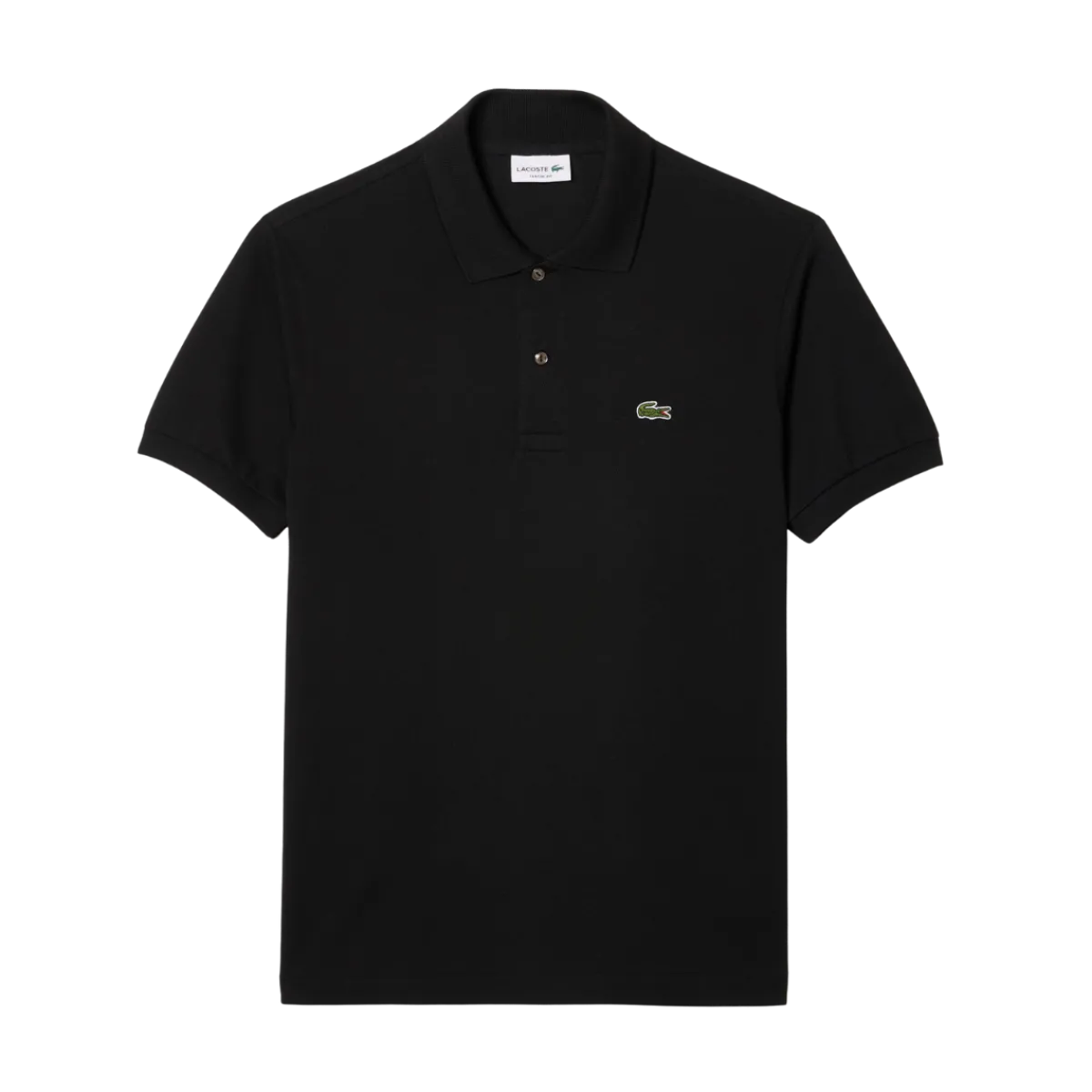 Sale Lacoste Short Seeved Ribbed Co - Back