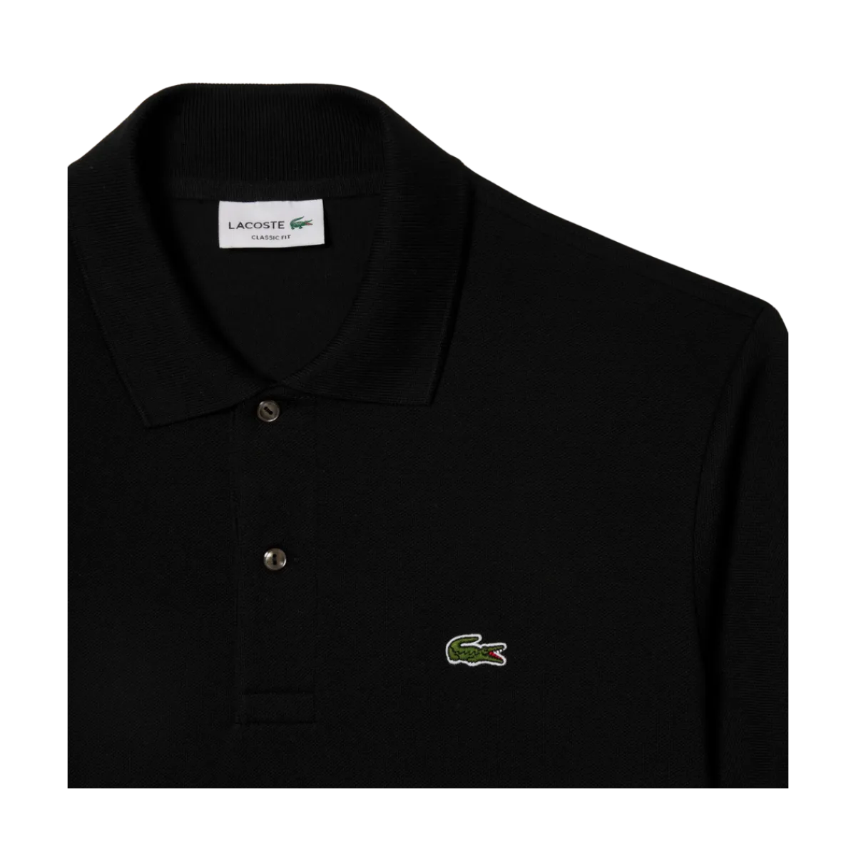 Sale Lacoste Short Seeved Ribbed Co - Back
