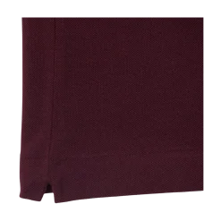 Hot Lacoste Short Seeved Ribbed Co - Chestnut brown