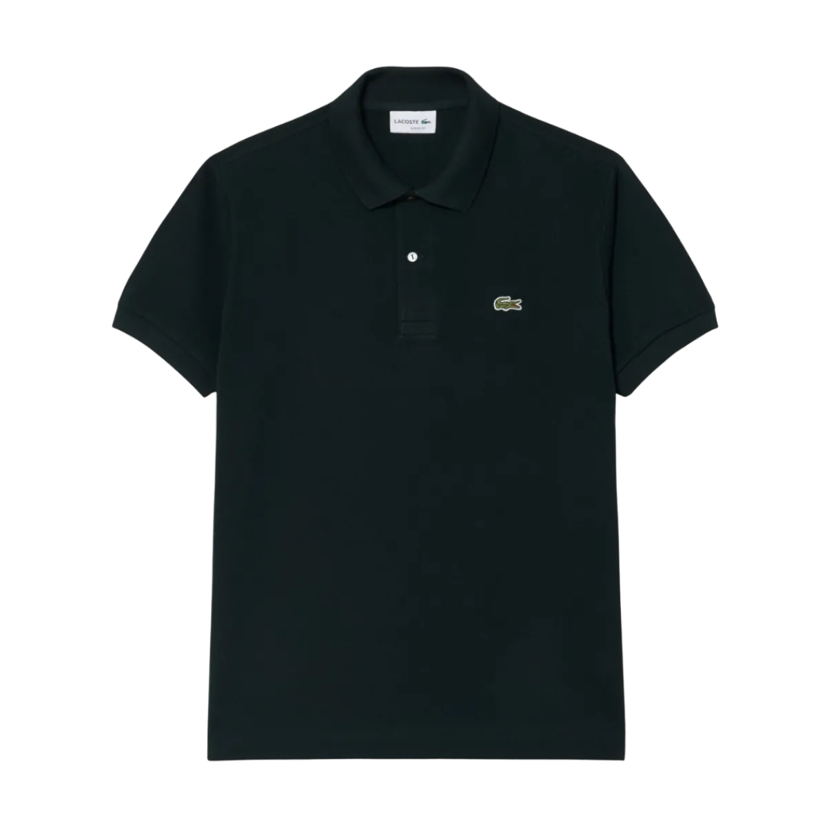 Best Lacoste Short Seeved Ribbed Co - Dark green