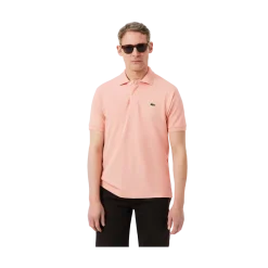 Clearance Lacoste Short Sleeved Ribbed Coll - Miami