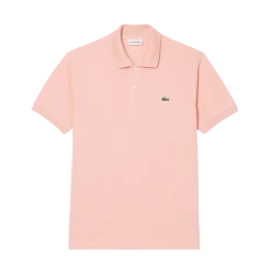Clearance Lacoste Short Sleeved Ribbed Coll - Miami