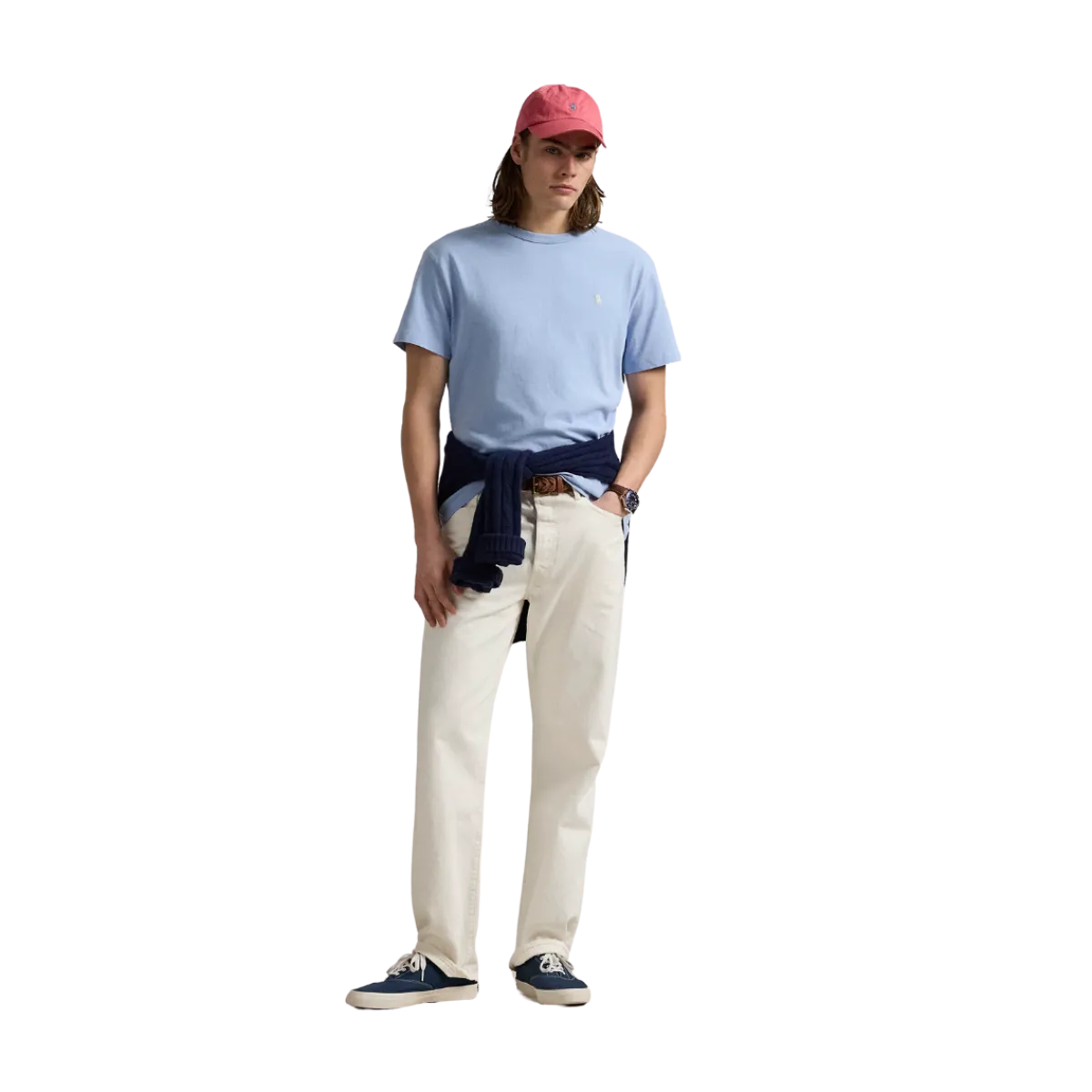 Hot Polo Ralph Lauren Short Sleeve T Shirt - Chambray Blue