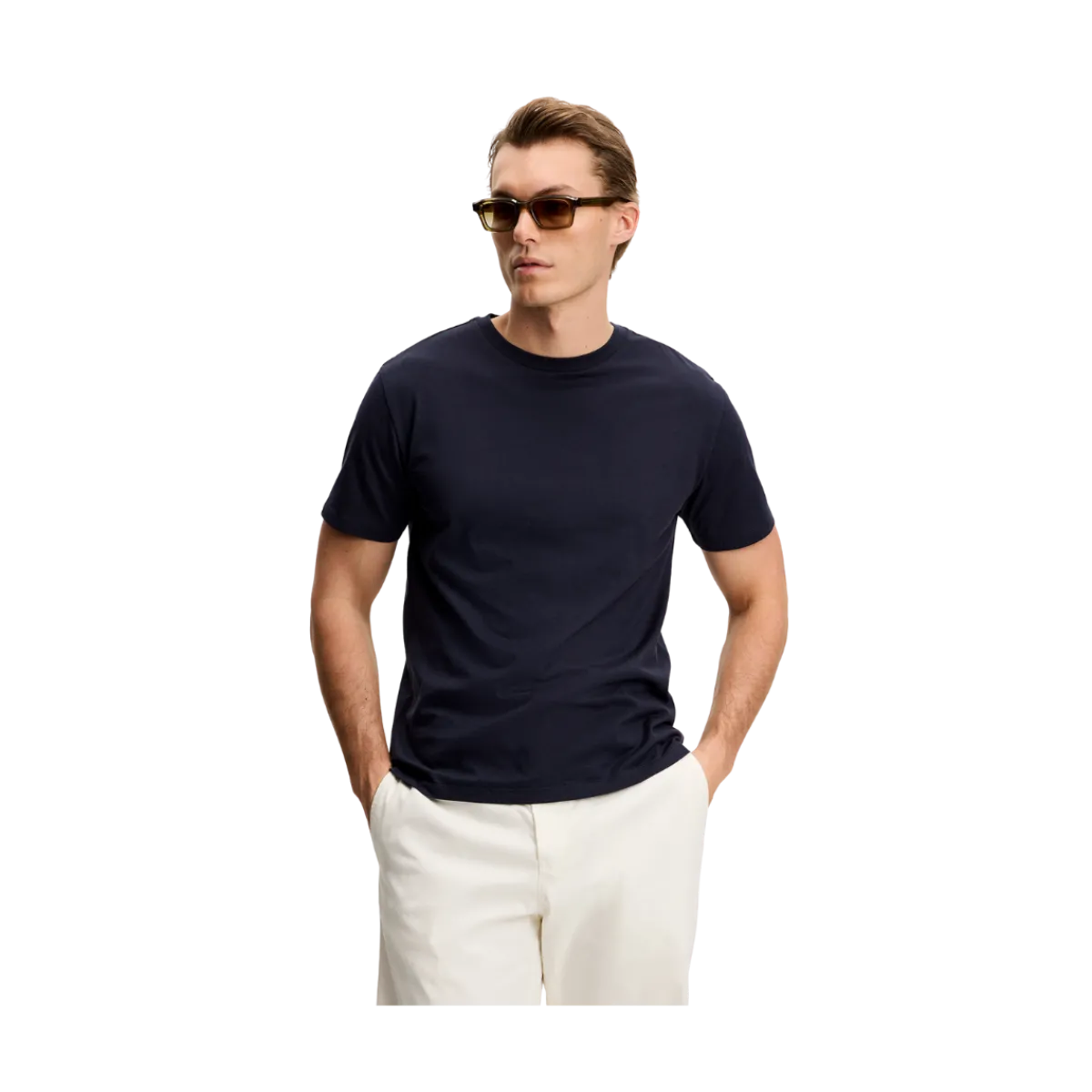 Online J.Lindeberg id Baic T-hirt - J Navy