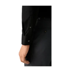 New Eton Signature Twill Shirt Cut Away Contemporary - Black