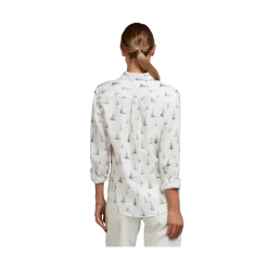 Online Stenströms Siri Shirt - Blue Pattern