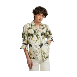 Online Stenströms Siri Shirt - Green pattern
