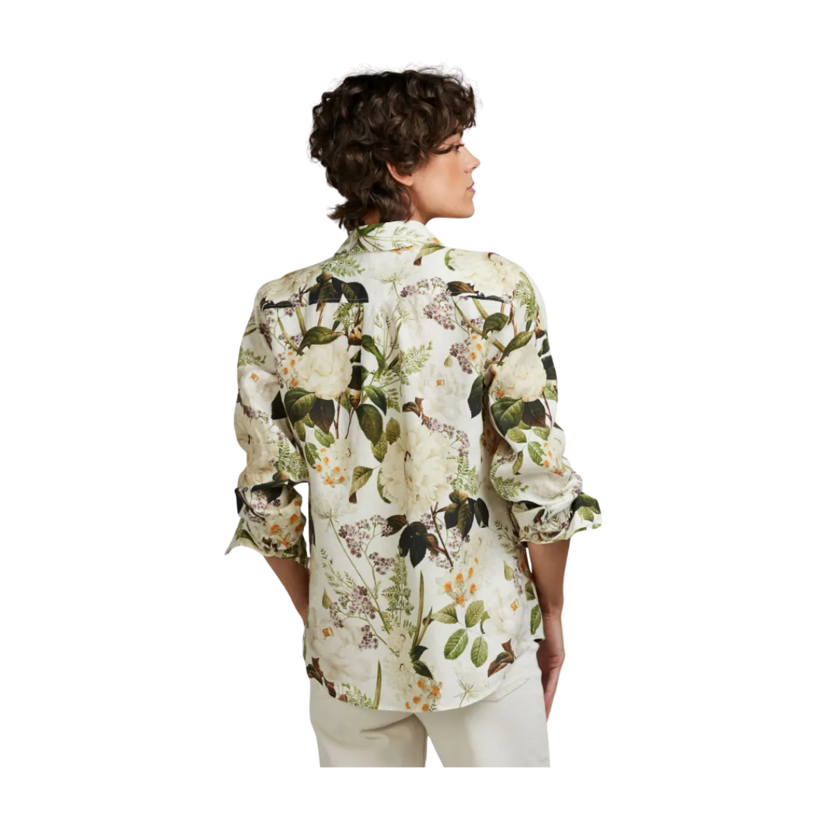 Online Stenströms Siri Shirt - Green pattern