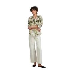 Online Stenströms Siri Shirt - Green pattern