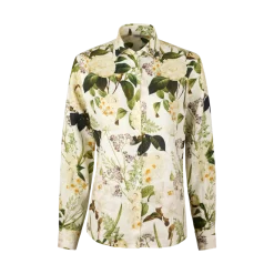 Online Stenströms Siri Shirt - Green pattern