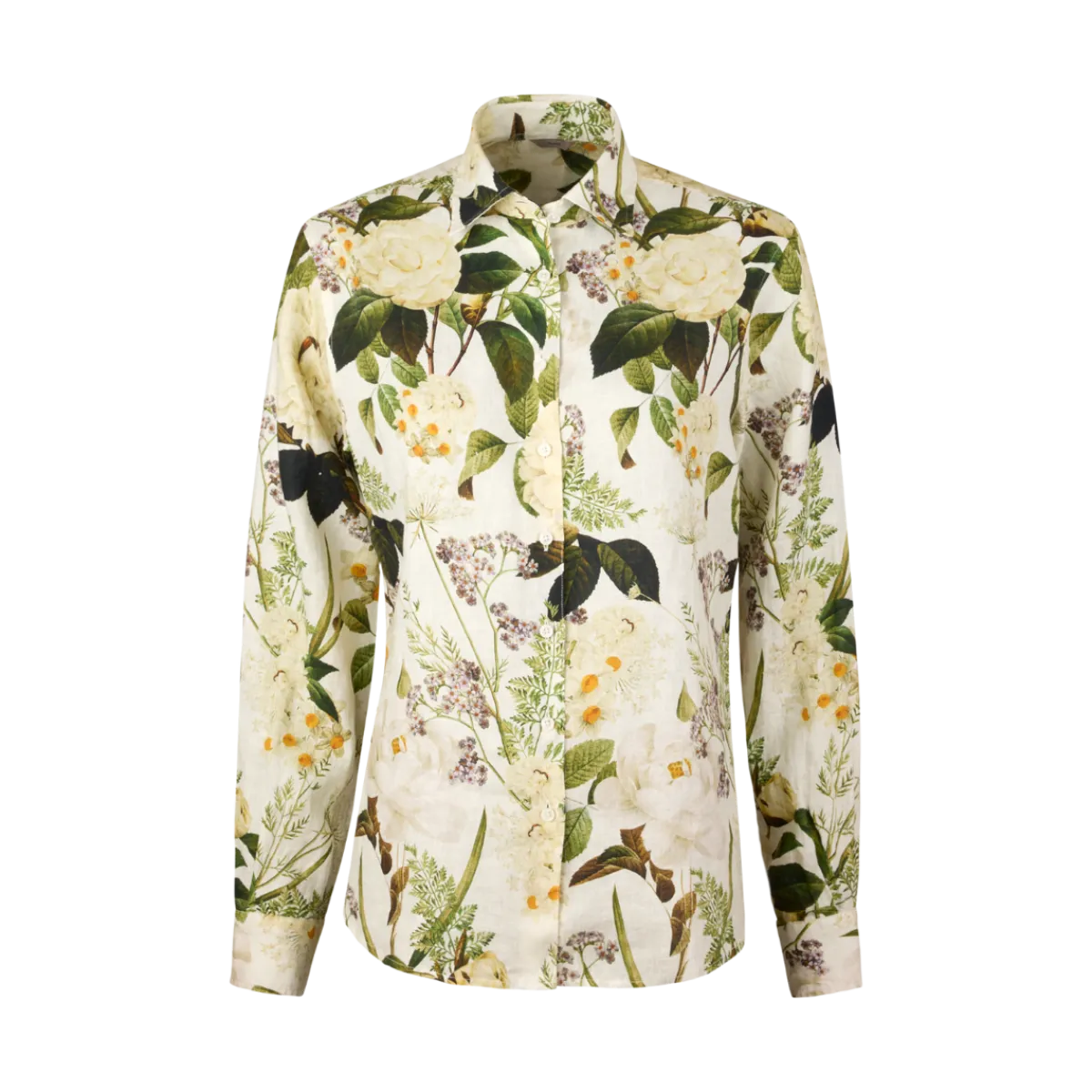 Online Stenströms Siri Shirt - Green pattern