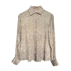 Online Stenströms Siri Shirt - Light Beige Pattern