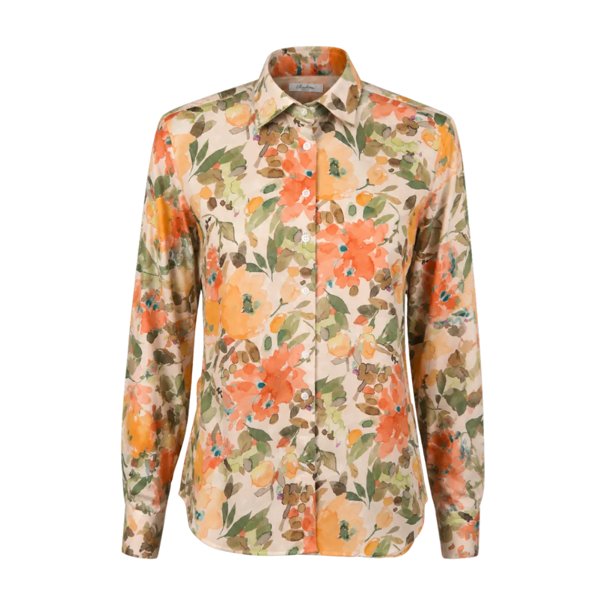 Stenströms Siri Shirt - Light Red Pattern