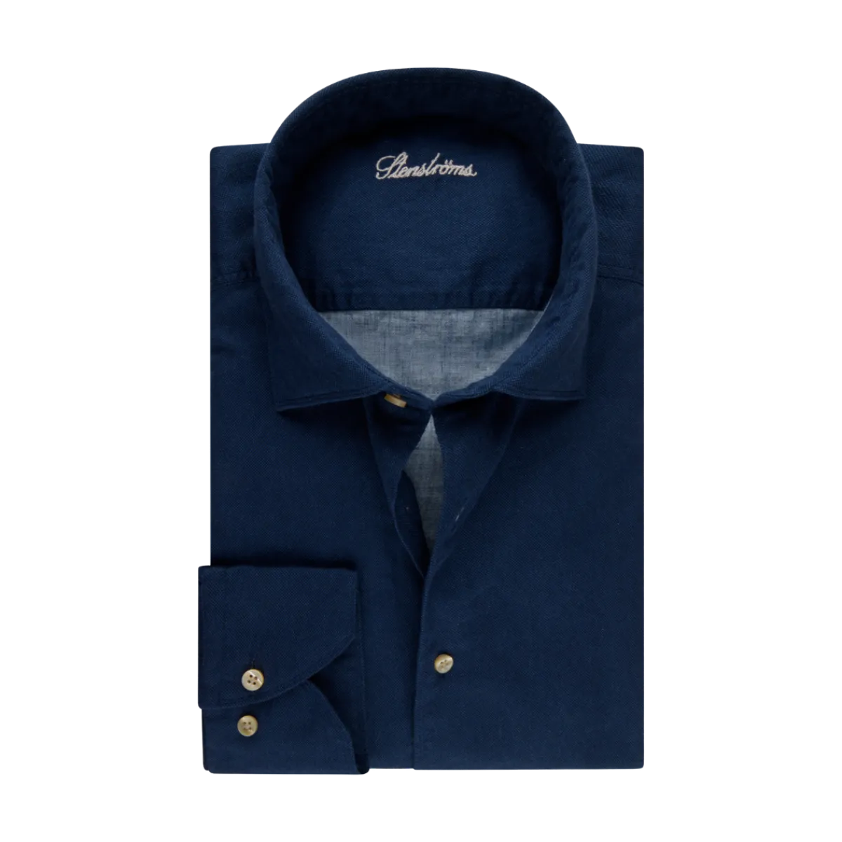 Outlet Stenströms limline C72 RC cuff Caual - Navy