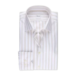 New Stenströms Slimline C77 RM Cuff - Light beige stripe
