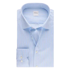 Best Stenströms Slimline C75 RM cuff - Light Blue Stripe