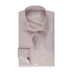 Online Stenströms Slimline C75 RM Cuff - Light Brown Stripe