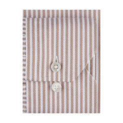Online Stenströms Slimline C75 RM Cuff - Light Brown Stripe