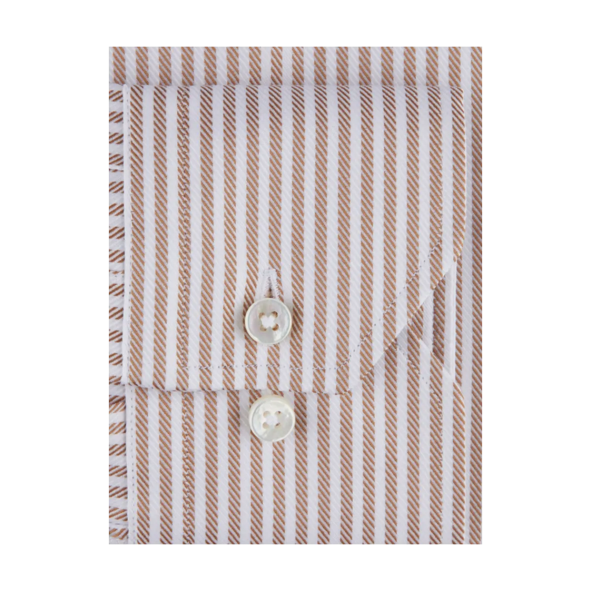 Online Stenströms Slimline C75 RM Cuff - Light Brown Stripe