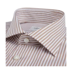 Online Stenströms Slimline C75 RM Cuff - Light Brown Stripe