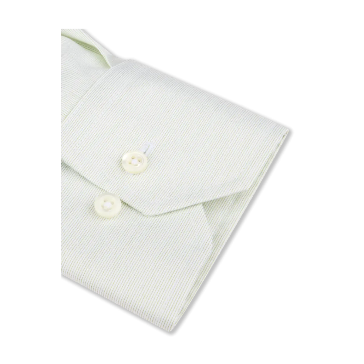 Best Stenströms Slimline C77 RM cuff - Light Green Stripe