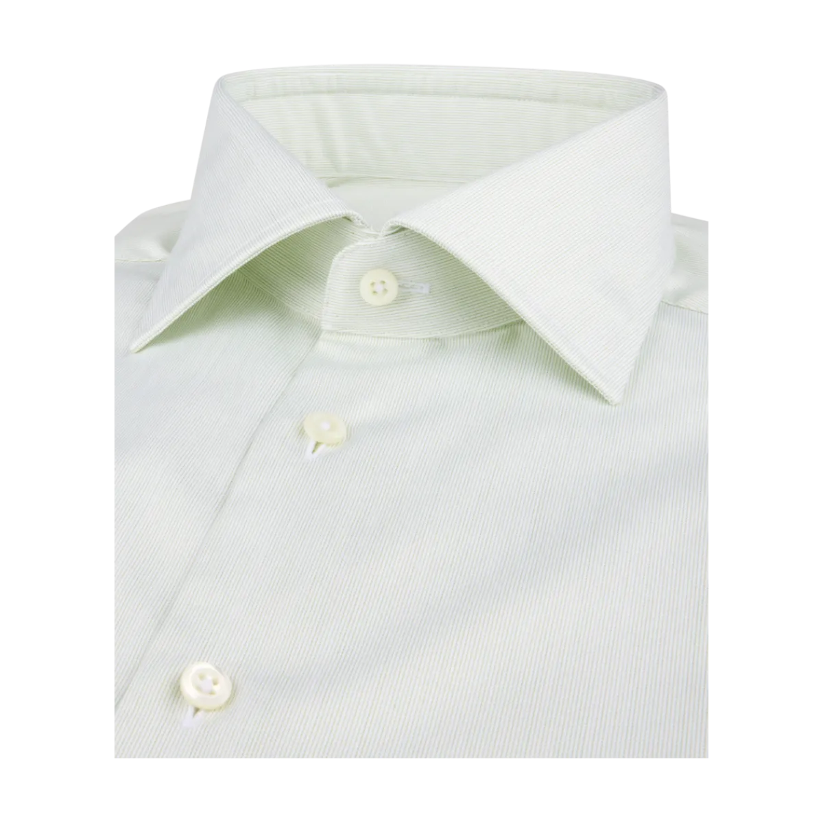 Best Stenströms Slimline C77 RM cuff - Light Green Stripe