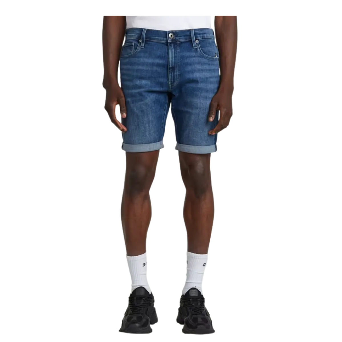 Online G-star raw 3301 Slim Short - Blue