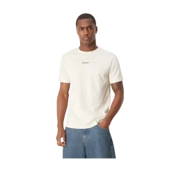 Outlet Gant a Graphic T-hirt - Creaed White