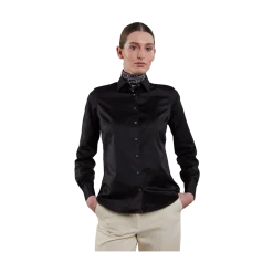 Clearance Stenströms Sofie Shirt - Black