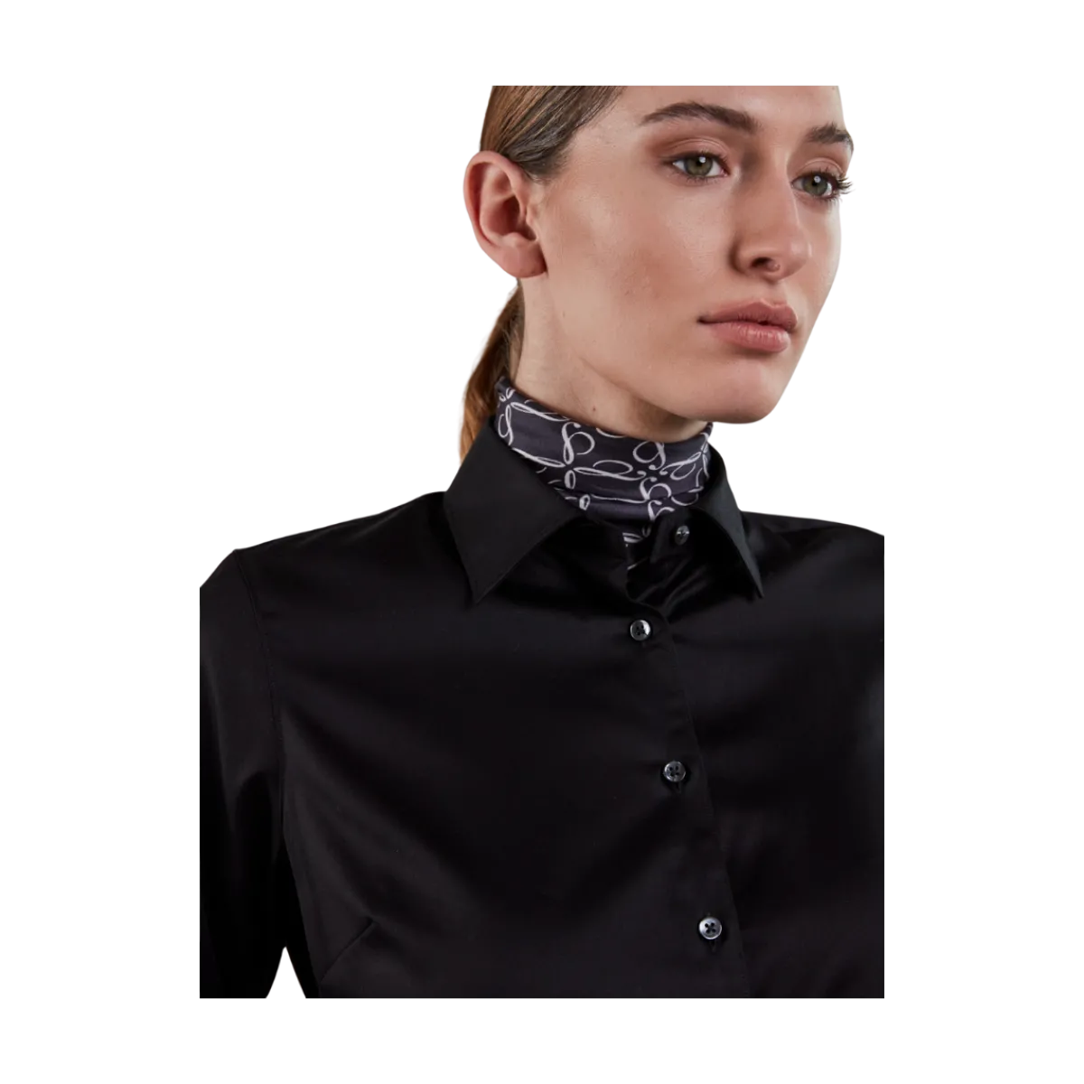 Clearance Stenströms Sofie Shirt - Black