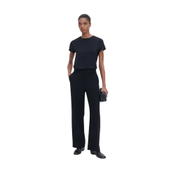 Filippa K oft Cotton Tee - Black