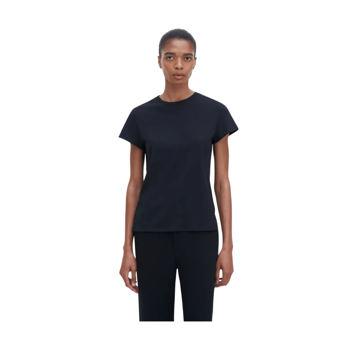Filippa K oft Cotton Tee - Black