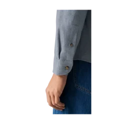Online Eton Solid Flannel Shirt - Light Blue