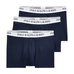 Best Polo Ralph Lauren Stretch Cotton Trunk 3-Pack - Navy/White