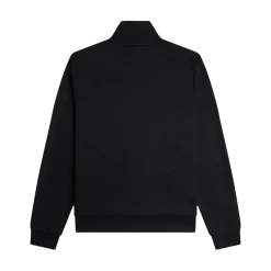 Hot Fred Perry tripe Tape Track Jacket - Black/Champagne