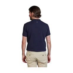 Hot Hansen & Jacob tructure Polo - Navy